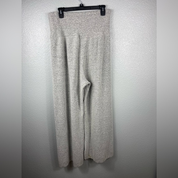 Gabrielle Union New York & Company Grey High Rise Sweater Wide Leg Lounge Pants - Picture 6 of 11